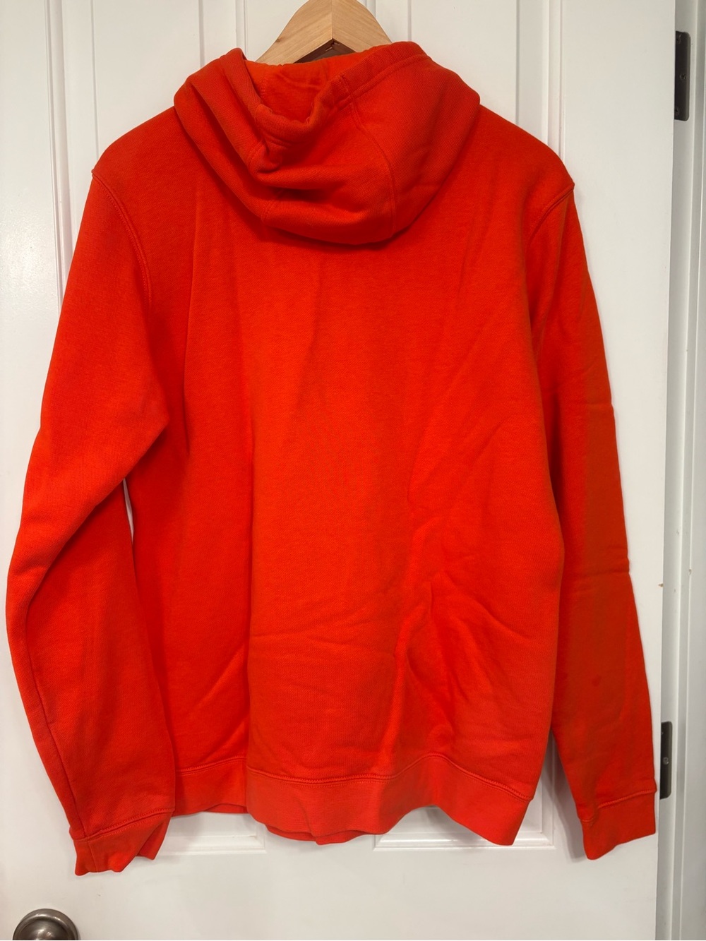 Nike Women's Orange Hoodie with WNBA Logo | Medium - Picture 4 of 7